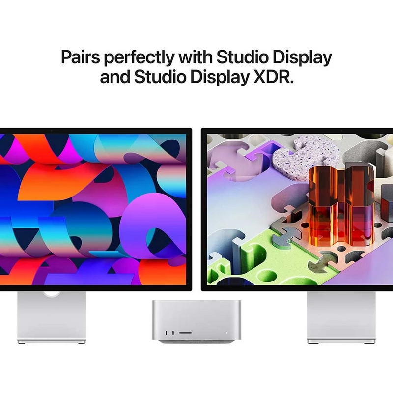 Sistem Desktop PC Apple Mac Studio 2026 M5 Ultra with 30-core CPU and 64-core GPU 96 GB Argintiu