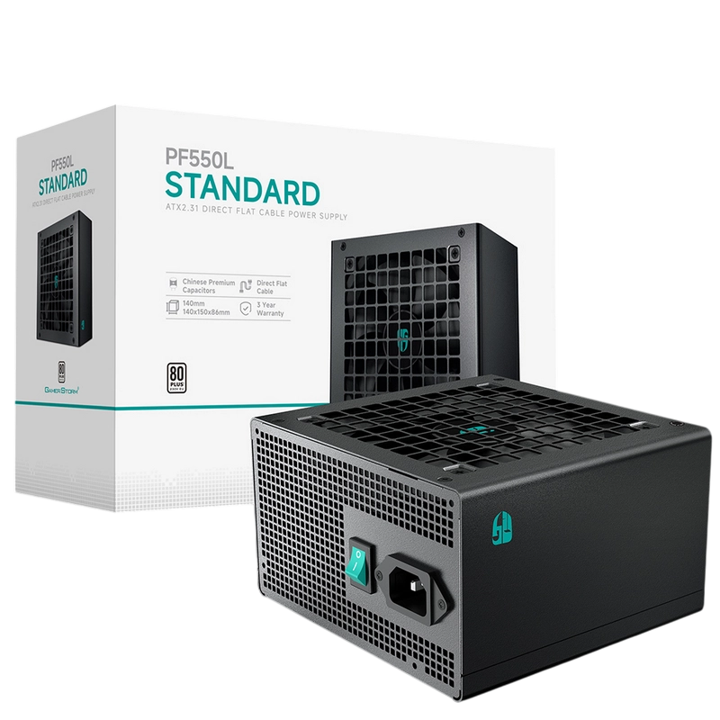 Sursă Alimentare PC Deepcool PF550L ATX Negru