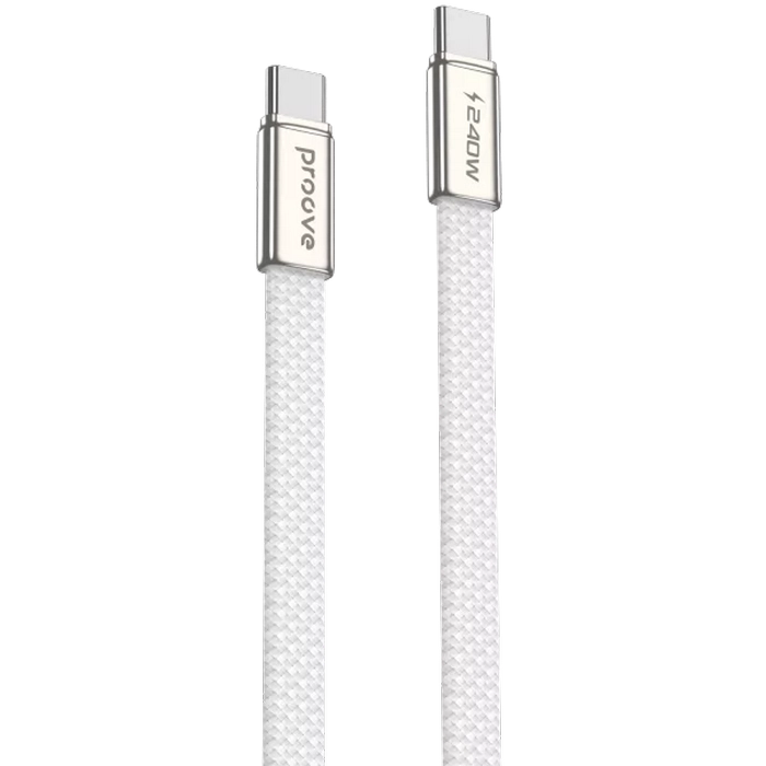 Кабель для зарядки и синхронизации Proove AirLine Белый 1.5 м | USB | 5А