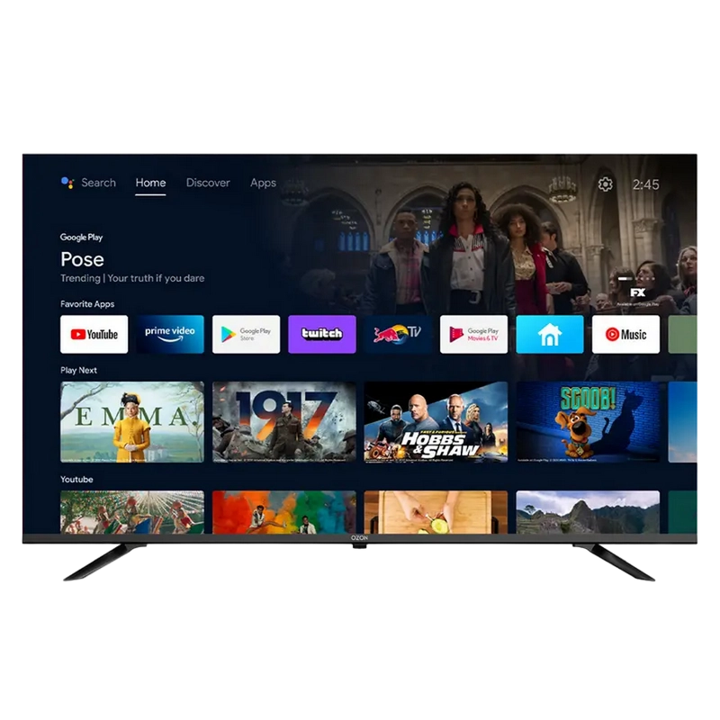 65" LED SMART TV OZON U65Z8000R Negru