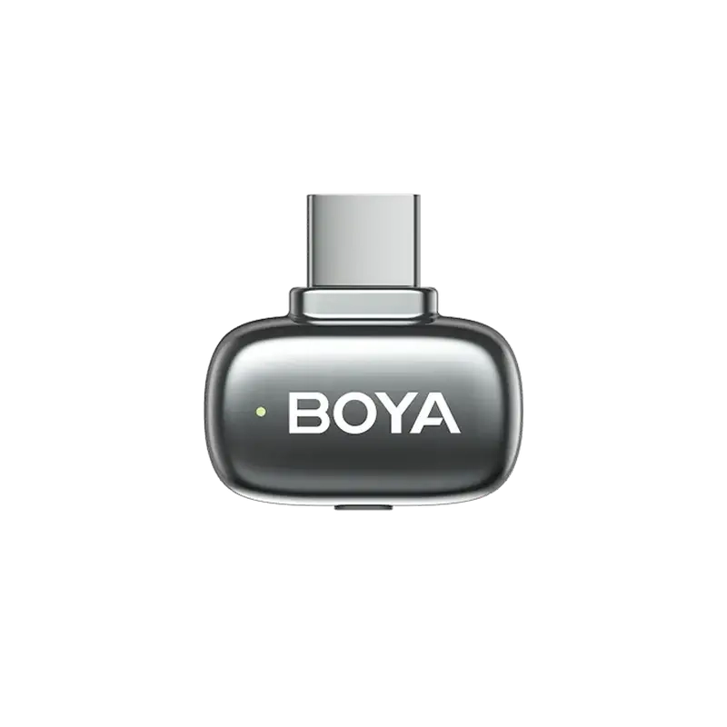 Microfon portabil pentru înregistrare vocală Boya Mini 2-02 Fără fir Argintiu