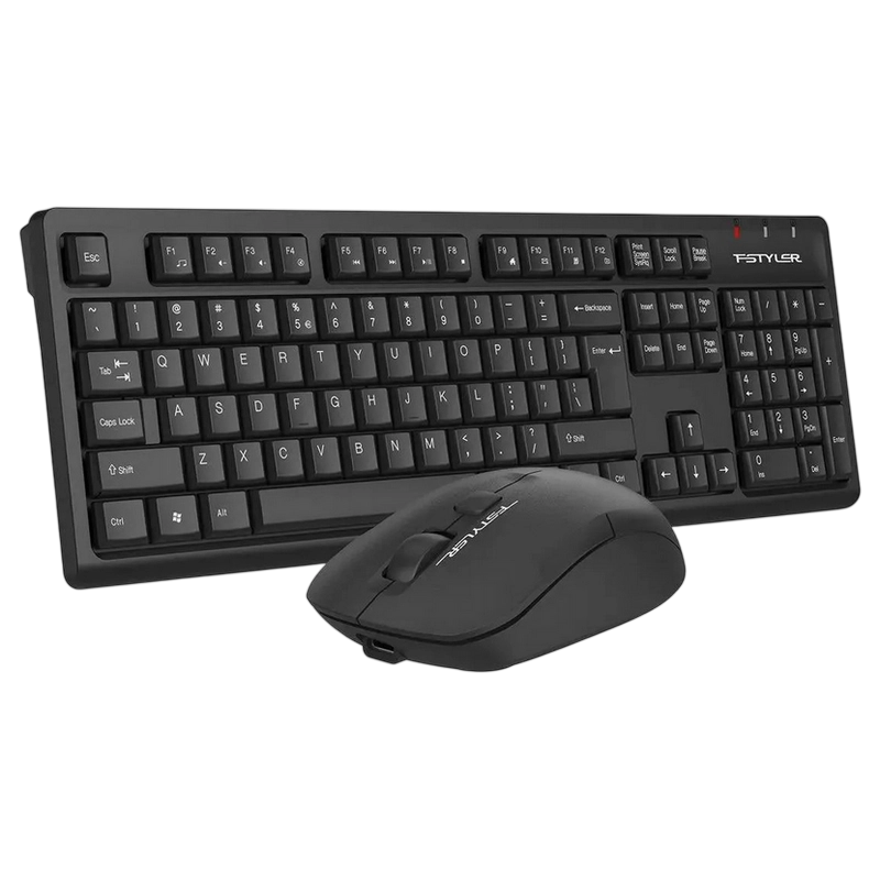 Клавиатура и мышь A4Tech FG1200 Мембрана Черный