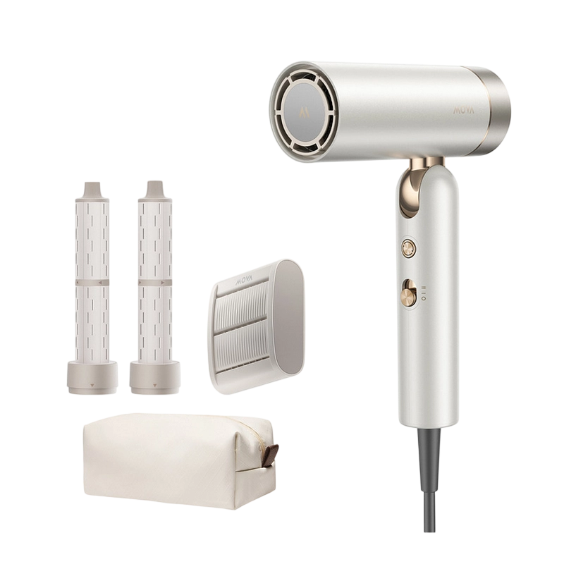 Uscător de păr Mova Flip 10 Alb