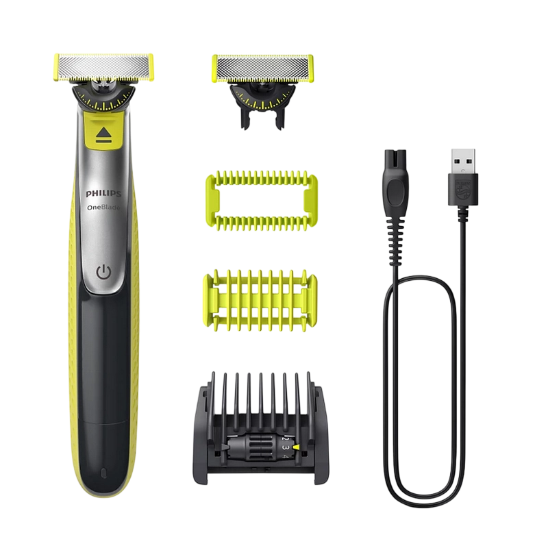 Trimmer pentru bărbați Philips QP2834/23 Negru | Verde