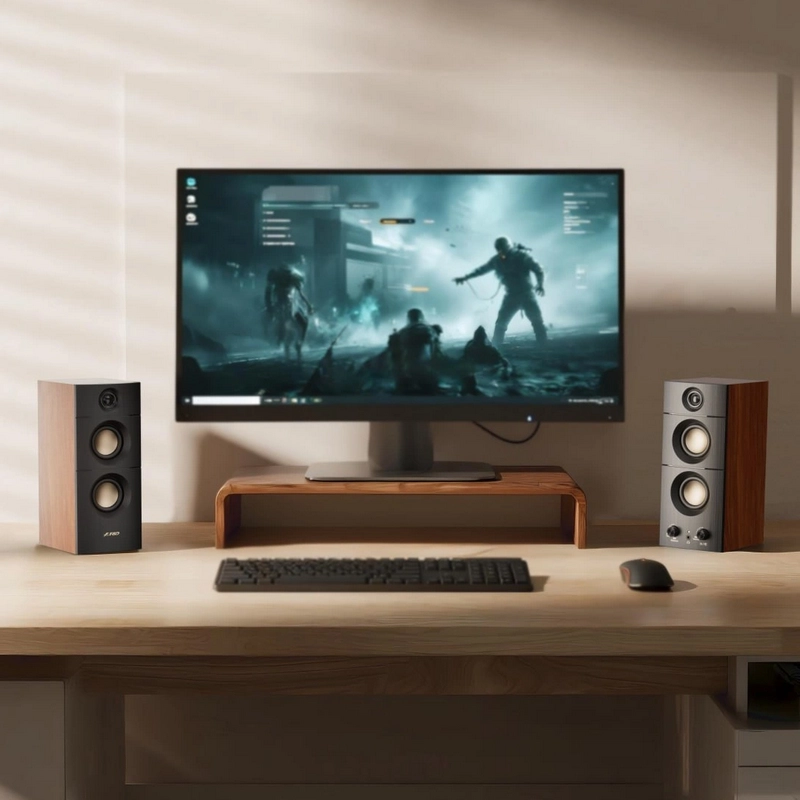 Sistem audio F&D R330BT Negru