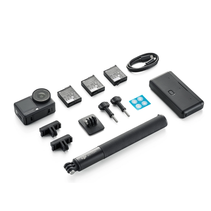 Экшн-камера DJI Osmo Action 6 Adventure Combo Черный