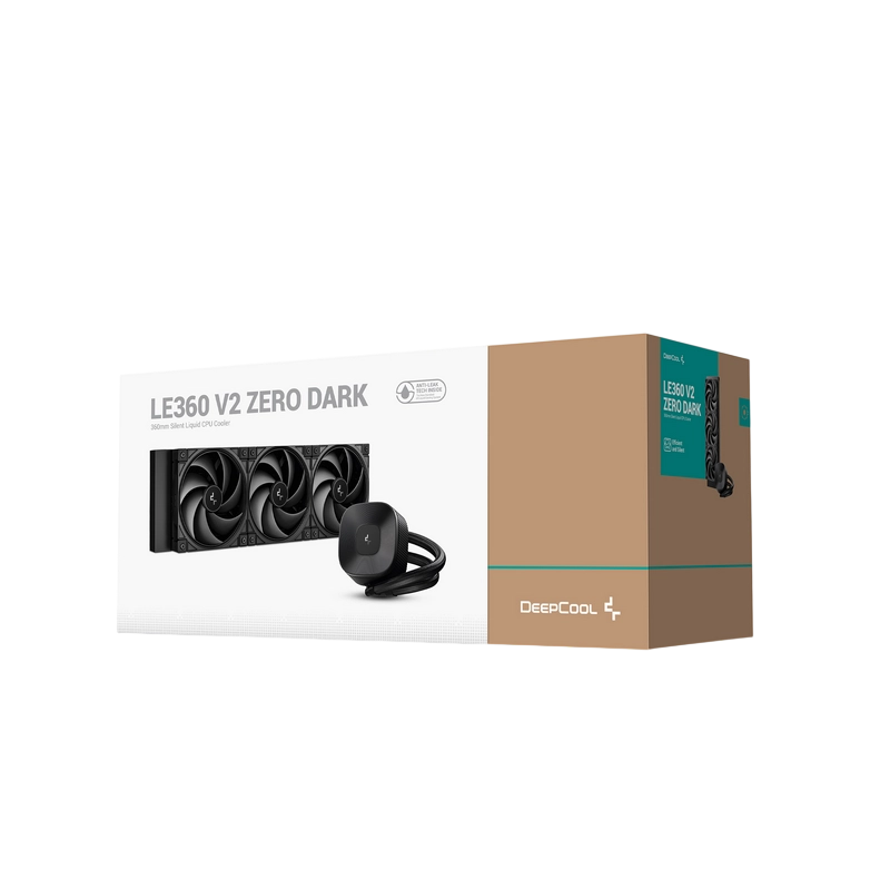 Cooler procesor Deepcool LE360 V2 ZERO DARK 120 mm
