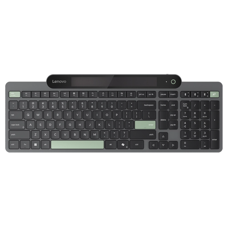 Tastatură Lenovo Self-Charging Bluetooth Membrană Negru