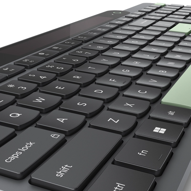 Tastatură Lenovo Self-Charging Bluetooth Membrană Negru