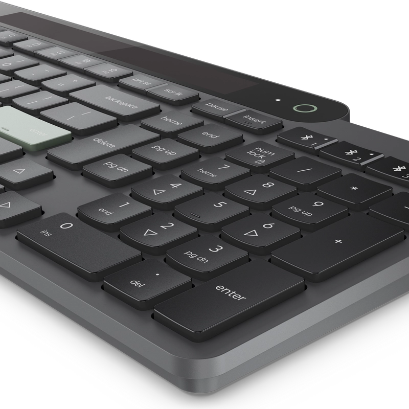 Tastatură Lenovo Self-Charging Bluetooth Membrană Negru