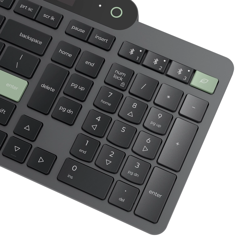 Tastatură Lenovo Self-Charging Bluetooth Membrană Negru