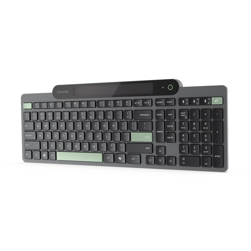 Tastatură Lenovo Self-Charging Bluetooth Membrană Negru