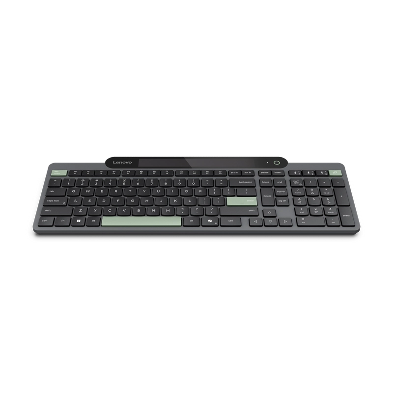 Tastatură Lenovo Self-Charging Bluetooth Membrană Negru