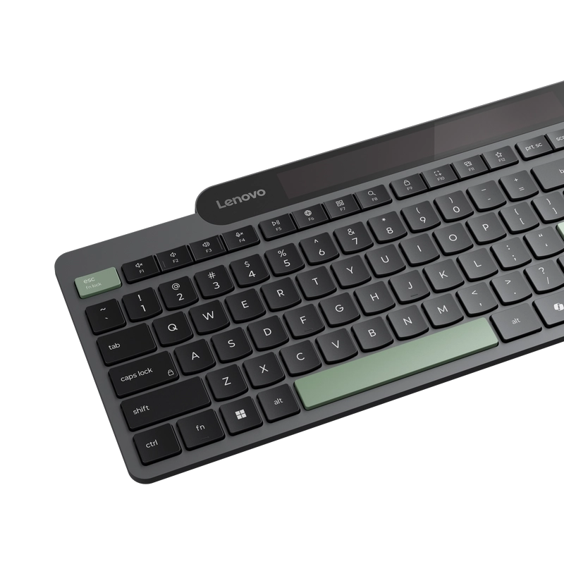 Tastatură Lenovo Self-Charging Bluetooth Membrană Negru