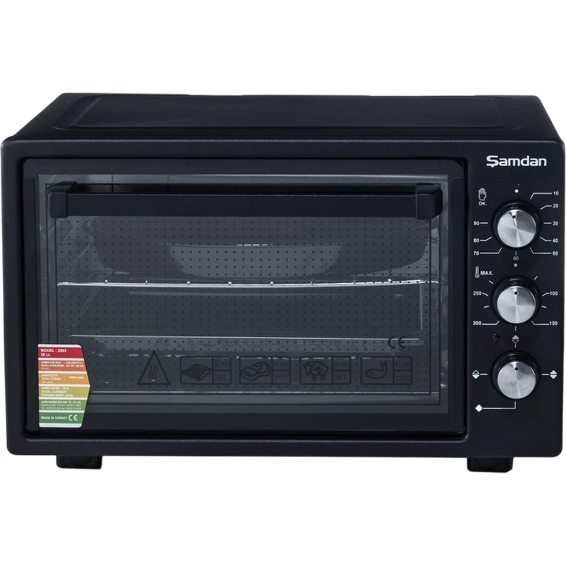 Электропечь Samdan EC01487 Черный