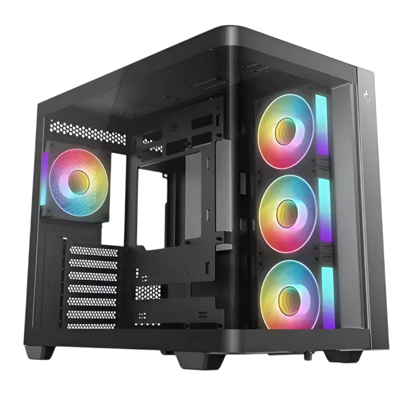 Компьютерный корпус Deepcool CG530U 4F Midi-Tower Черный