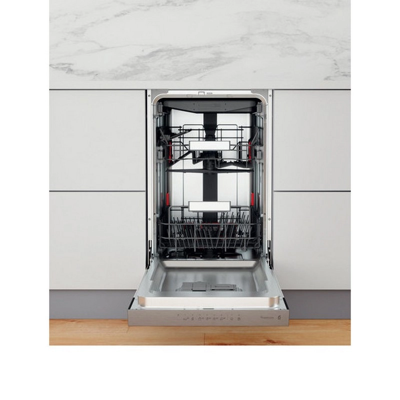 Посудомоечная машина Whirlpool WSBO 3O34 PF X Нержавеющая сталь