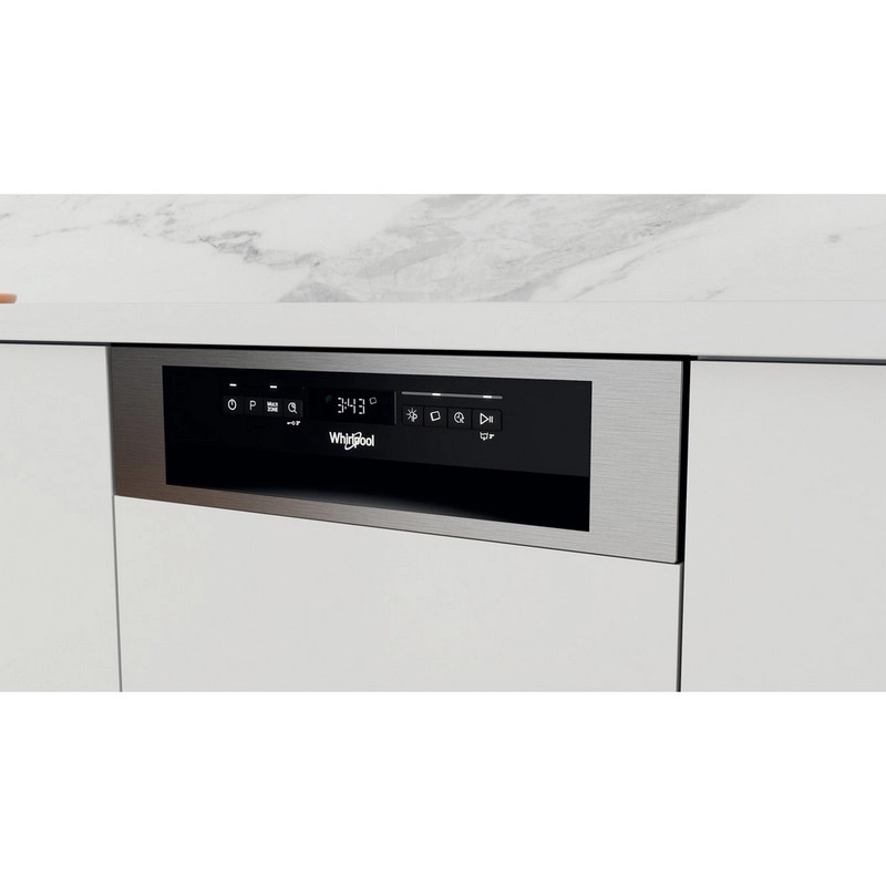 Посудомоечная машина Whirlpool WSBO 3O34 PF X Нержавеющая сталь