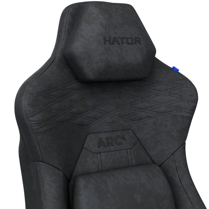 Игровое кресло HATOR Arc 4 XXL Велюр Чёрный