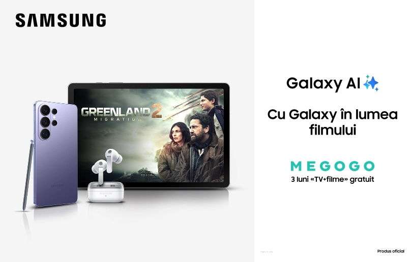 Mai mult avantaj cu Samsung