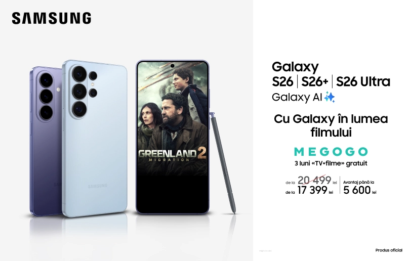Mai mult avantaj cu Samsung