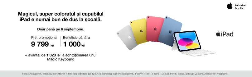 Mai multe posibilități cu iPad