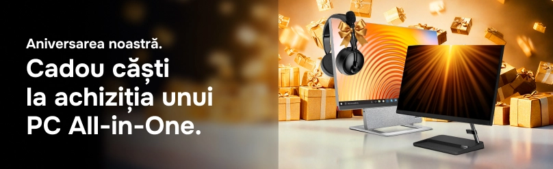 Căști cadou la achiziția unui PC All-in-One