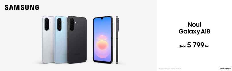Samsung Galaxy A18 — Mai multe posibilități în fiecare zi