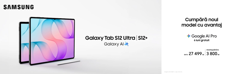 Galaxy Tab S12 Ultra și S12 Plus — Spațiu pentru idei