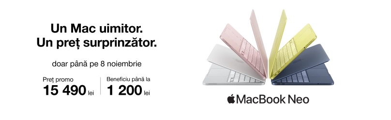 MacBook Neo pentru noi sarcini