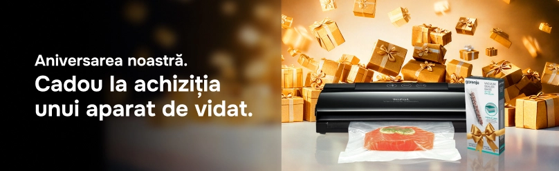 Cadou la achiziția unui aparat de vidat