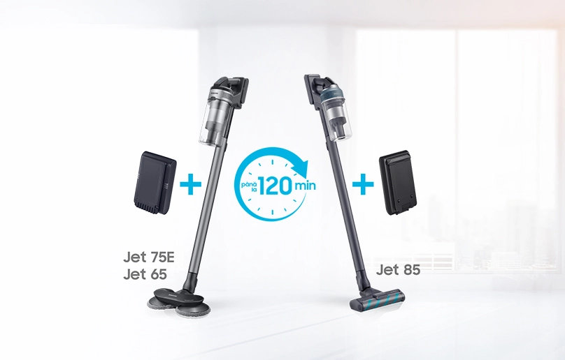 Reducere de -50% la baterie dacă cumperi împreună cu aspirator Jet
