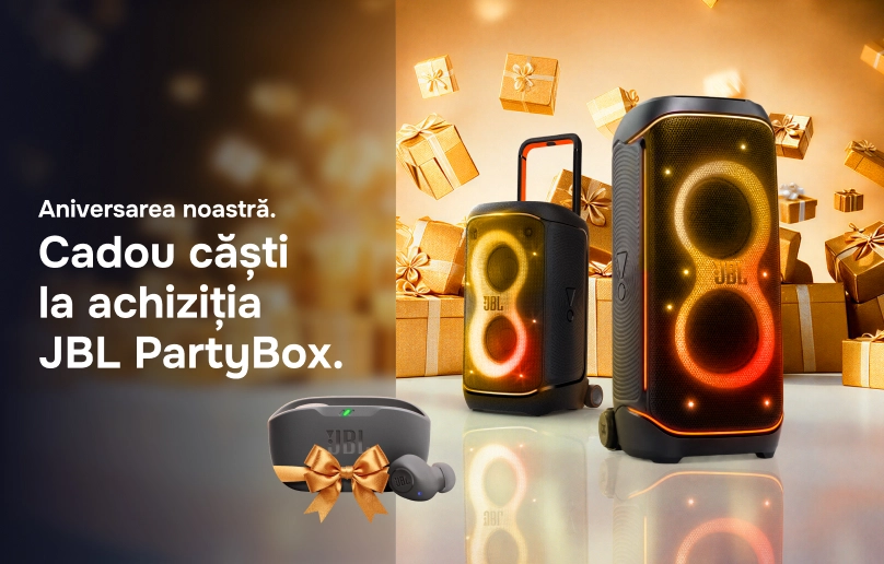 Cumpără PartyBox și primește căști cadou