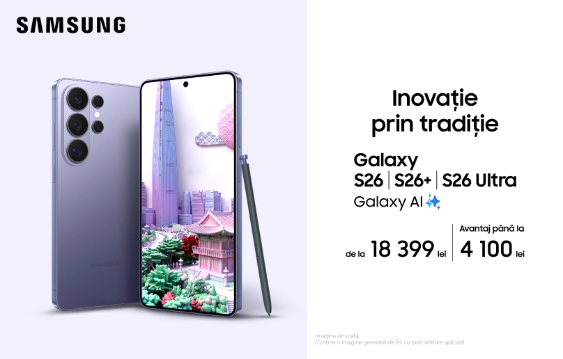 Mai mult avantaj cu Samsung