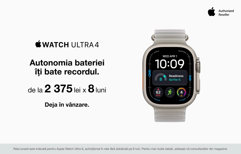 Apple Watch Ultra 4 — Libertate la maximum