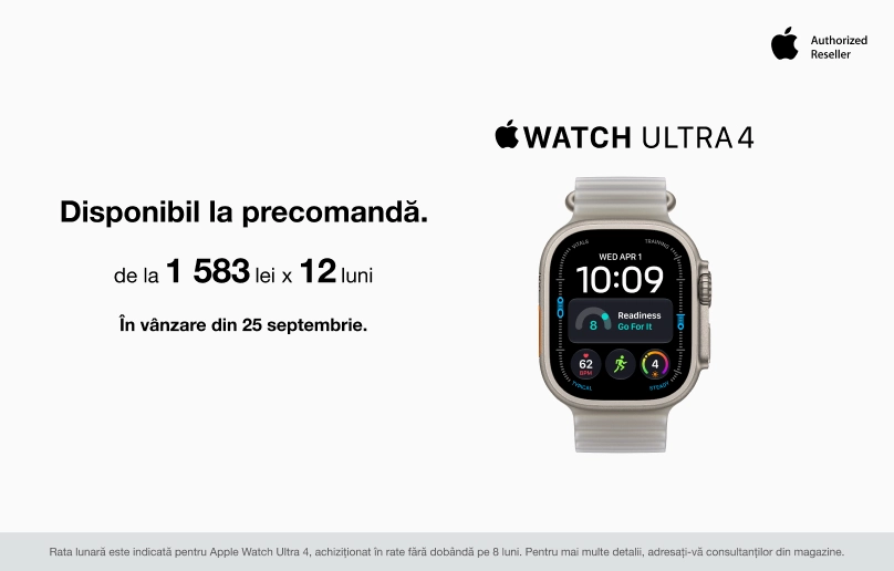 Apple Watch Ultra 4 — Libertate la maximum