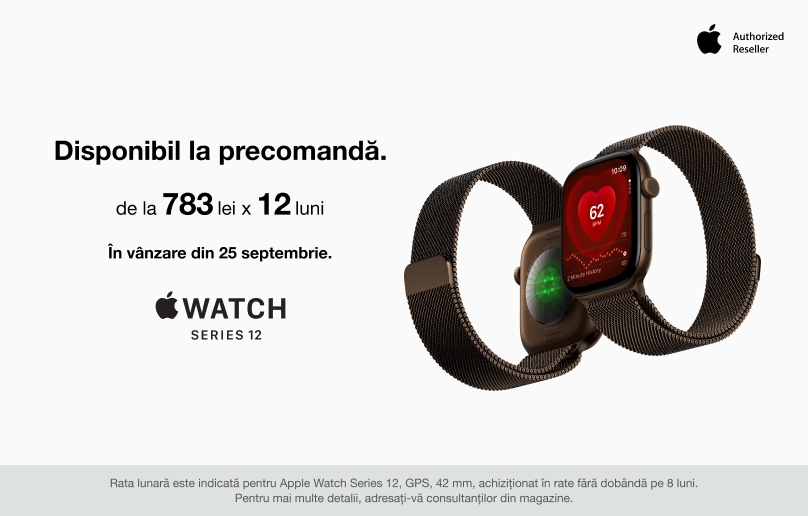 Apple Watch Series 12 — Stil în mișcare