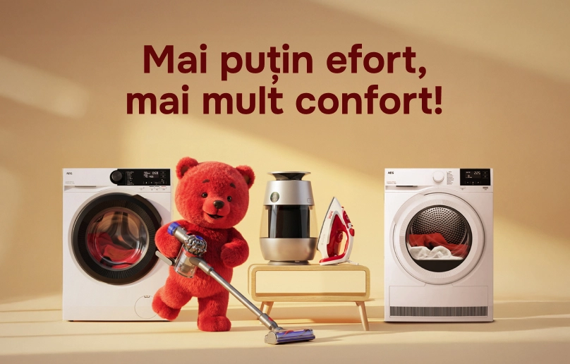Mai puțin efort, mai mult confort