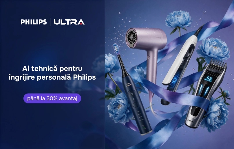 Reduceri la produsele beauty Philips