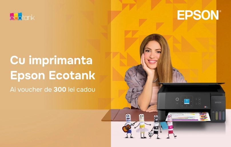 Epson EcoTank: Cumpără o imprimantă și primești un bonus