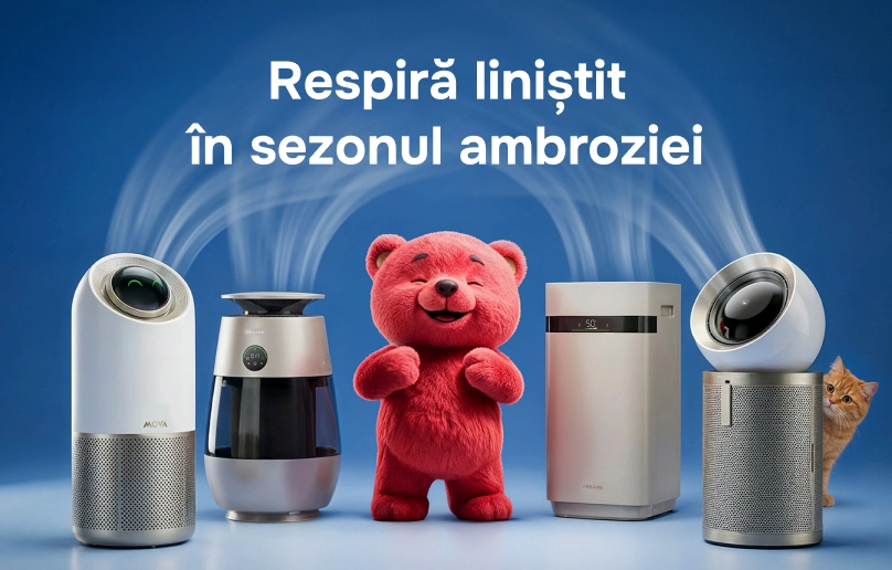 Respiră liniștit în sezonul ambroziei