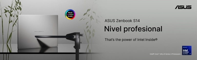 Obține ASUS Zenbook S14 în rate pe 12 luni cu 0% dobândă