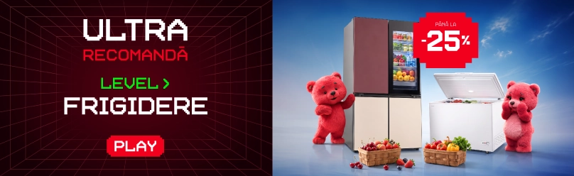 Ultra Recomandă! Reduceri de până la -25% la frigidere