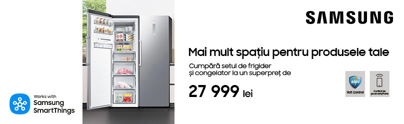 Cumpără setul de Frigider și Congelator la un superpreț