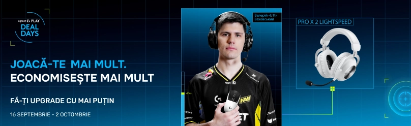 Upgrade avantajos cu Logitech