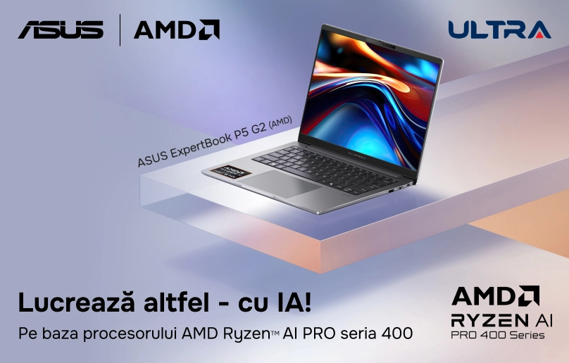 Ofertă specială pentru ASUS ExpertBook