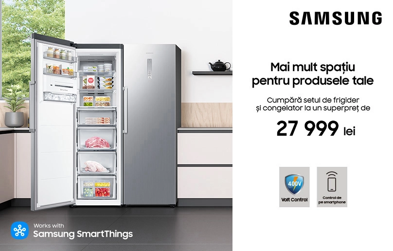 Cumpără setul de Frigider și Congelator la un superpreț