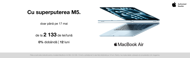 MacBook Air cu superputerea M5