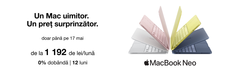MacBook Neo pentru noi sarcini