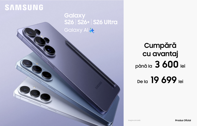 Cumpără Galaxy S26 cu avantaje